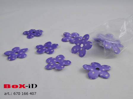 Debbie Flower : lila 32 mm (20pcs)